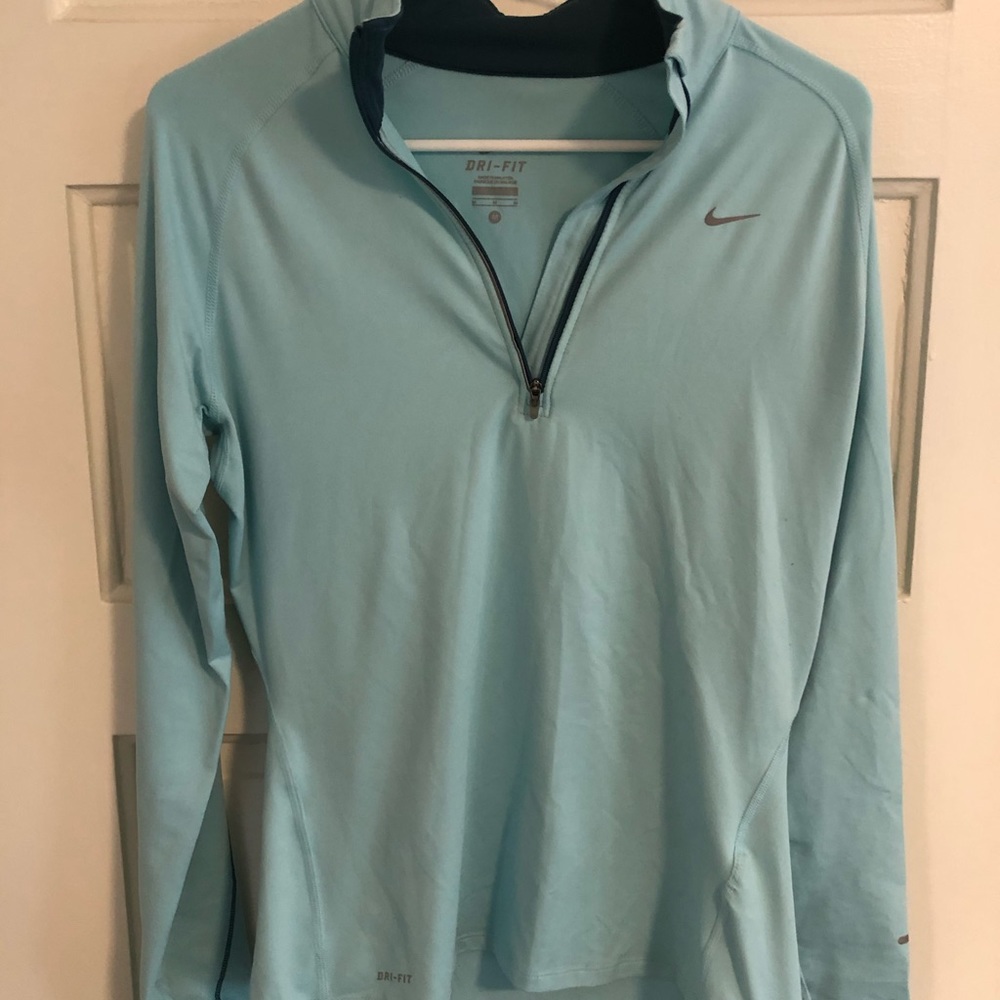 Blue Nike zip up